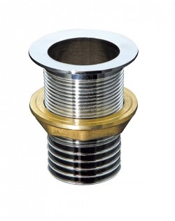 Chromed brass bushing